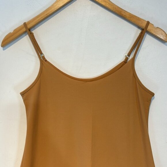 Commando new without tags midi Cami slip shapewear caramel colour size S/M - Picture 4 of 9